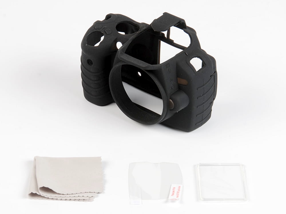 easyCover silikonowa osłona na body Nikon D40 / D60 - czarna