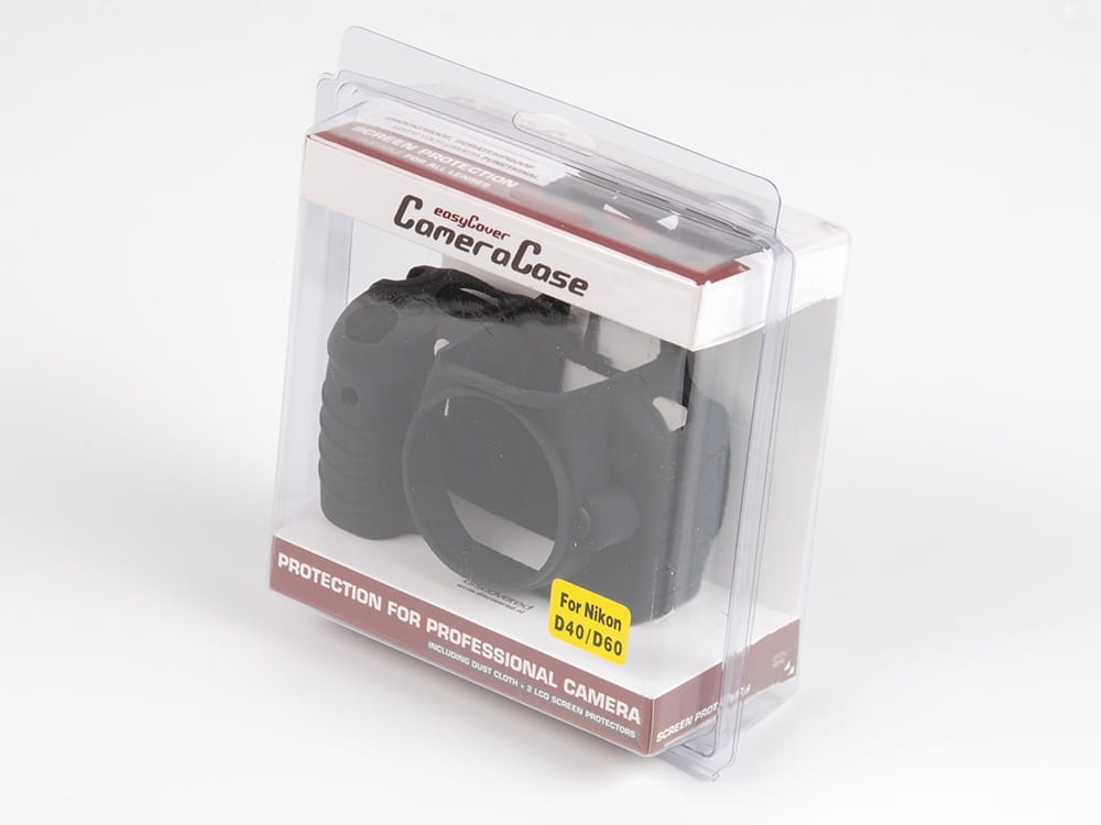 easyCover silikonowa osłona na body Nikon D40 / D60 - czarna