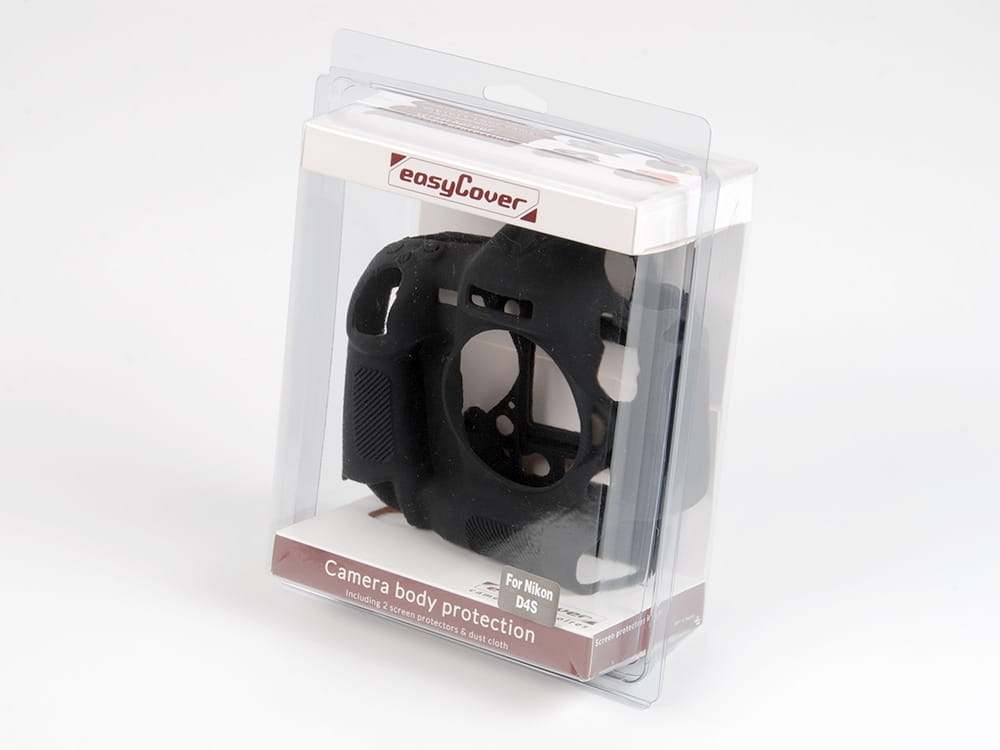 easyCover silikonowa osłona na body Nikon D4s / D4 - czarna