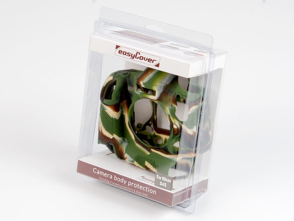 easyCover silikonowa osłona na body Nikon D4s / D4 - kamuflaż
