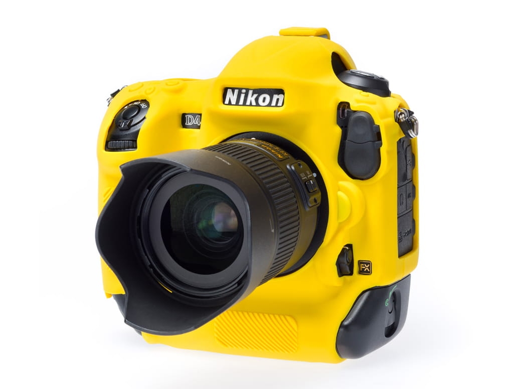 easyCover silikonowa osłona na body aparatu Nikon D4s / D4 - żółta