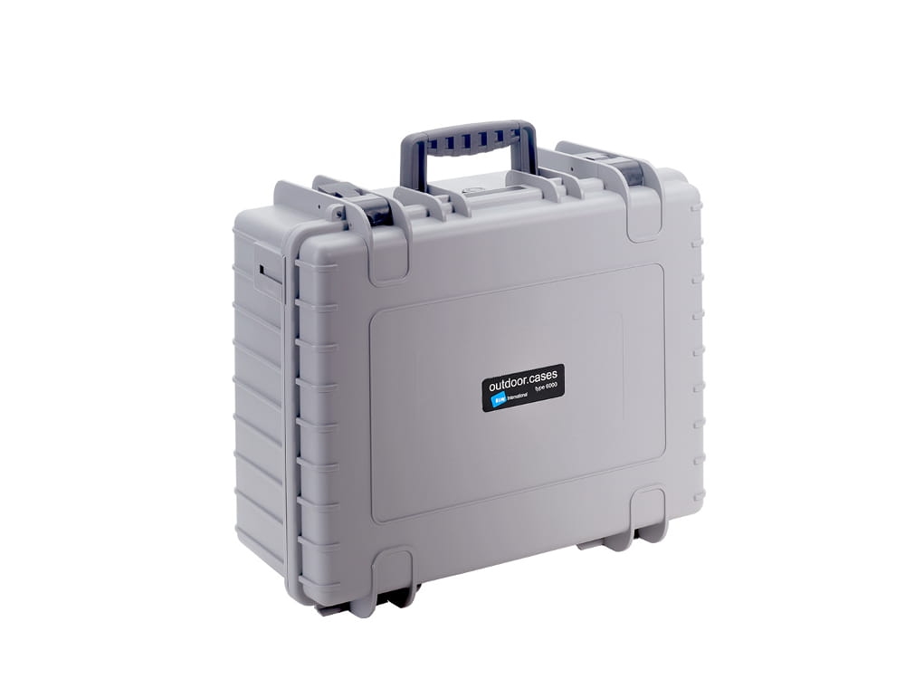 Walizka B&amp;W outdoor.cases typ 6000 szara z wkładem RPD