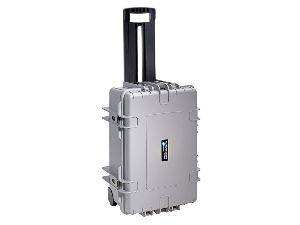 Walizka B&amp;W outdoor.cases typ 6700 szara z wkładem RPD