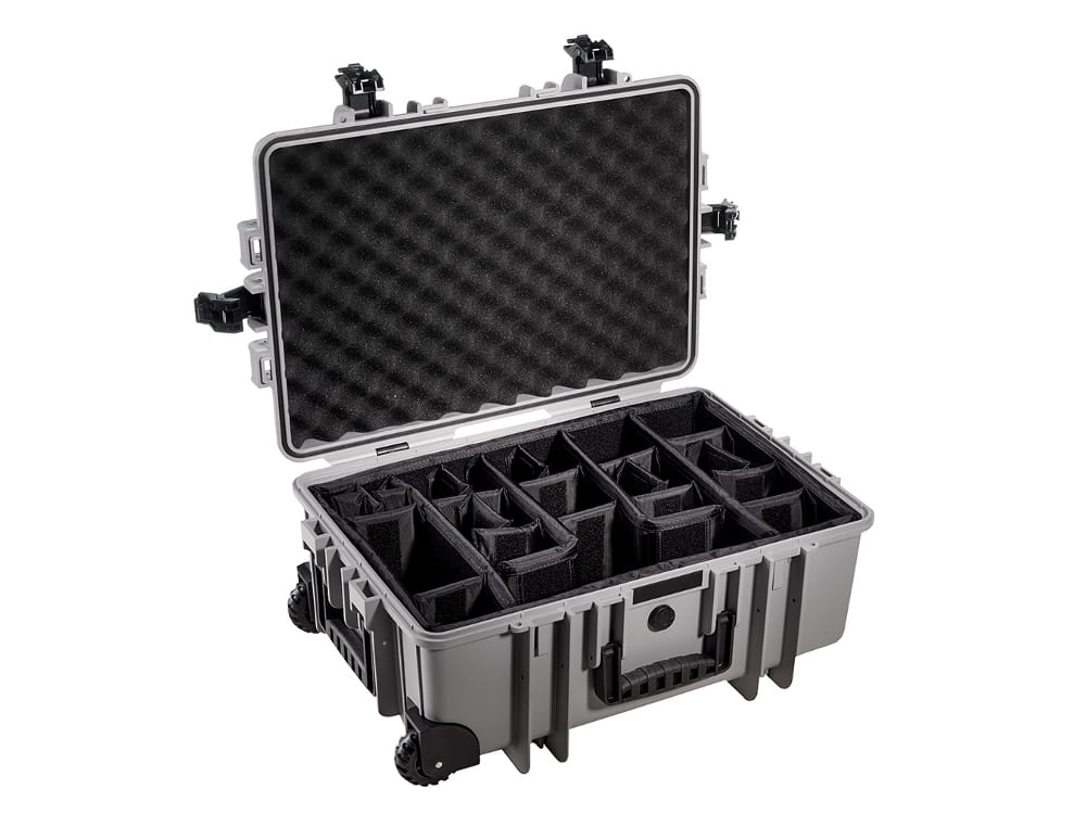 Walizka B&amp;W outdoor.cases typ 6700 szara z wkładem RPD