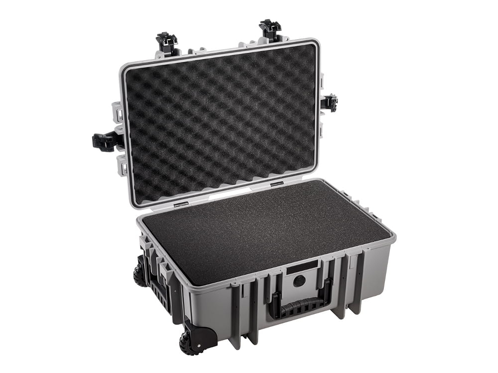 Walizka B&amp;W outdoor.cases typ 6700 szara z wkładem SI