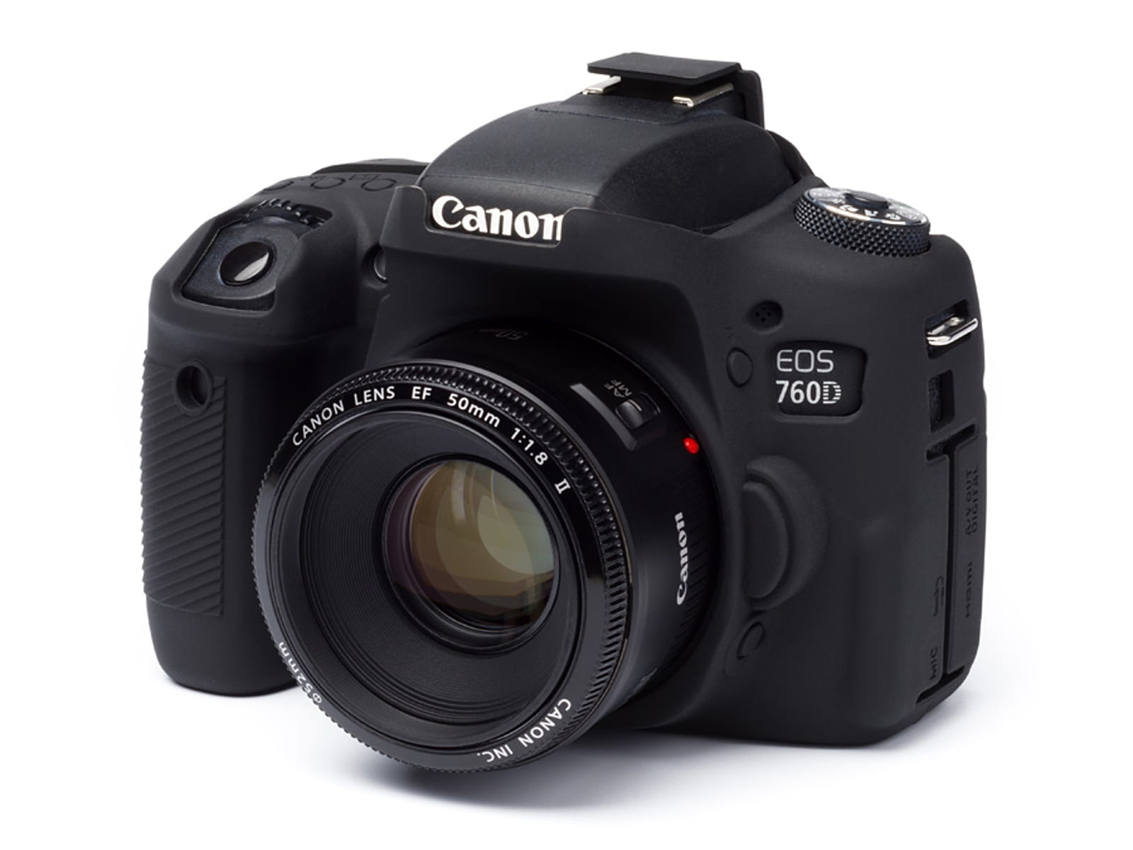 easyCover silikonowa osłona na body Canon EOS 760D / T6s - czarna