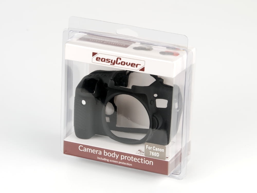 easyCover silikonowa osłona na body Canon EOS 760D / T6s - czarna