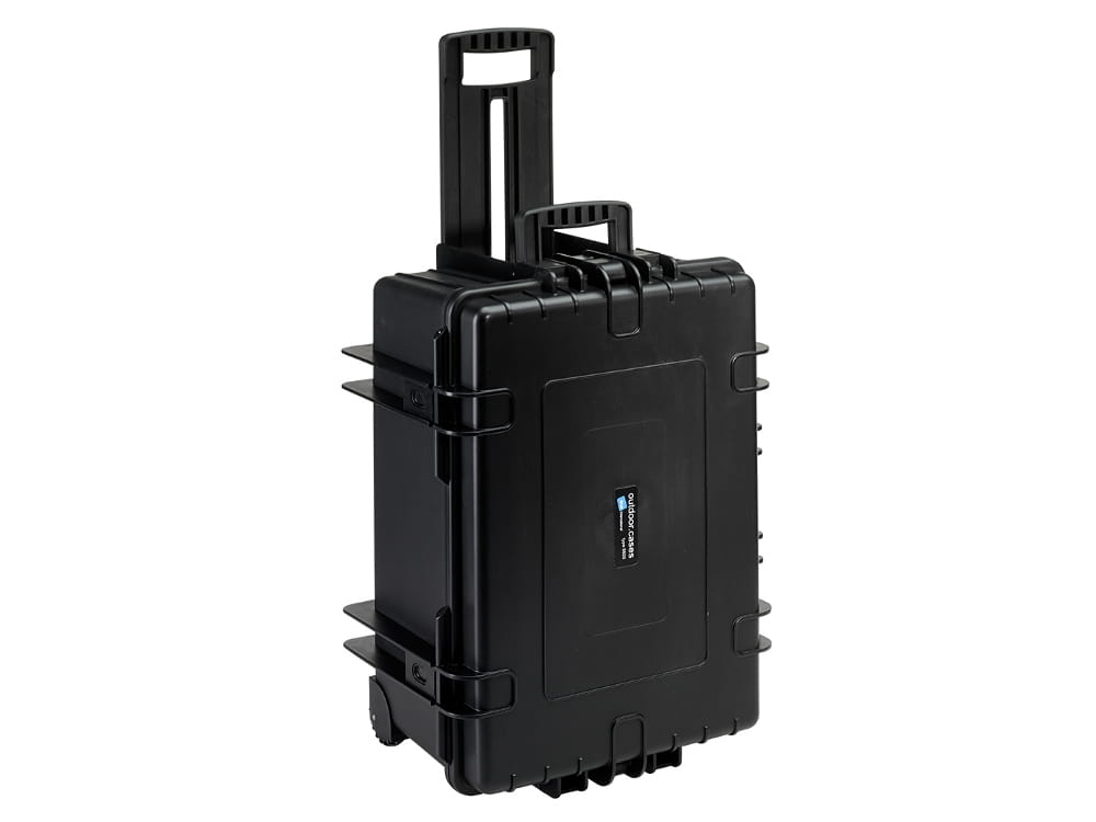 Walizka B&amp;W outdoor.cases typ 6800 czarna z wkładem SI