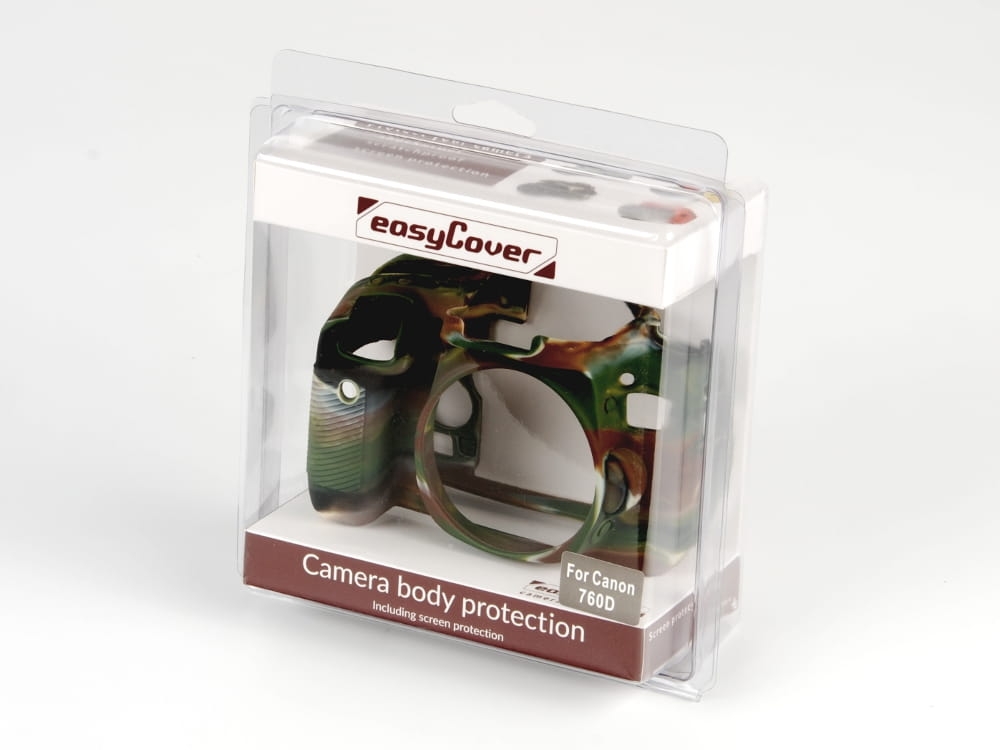 easyCover silikonowa osłona na body Canon EOS 760D / T6s - kamuflaż