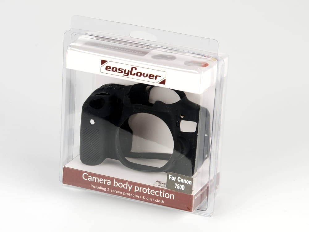 easyCover silikonowa osłona na body Canon EOS 750D / T6i - czarna