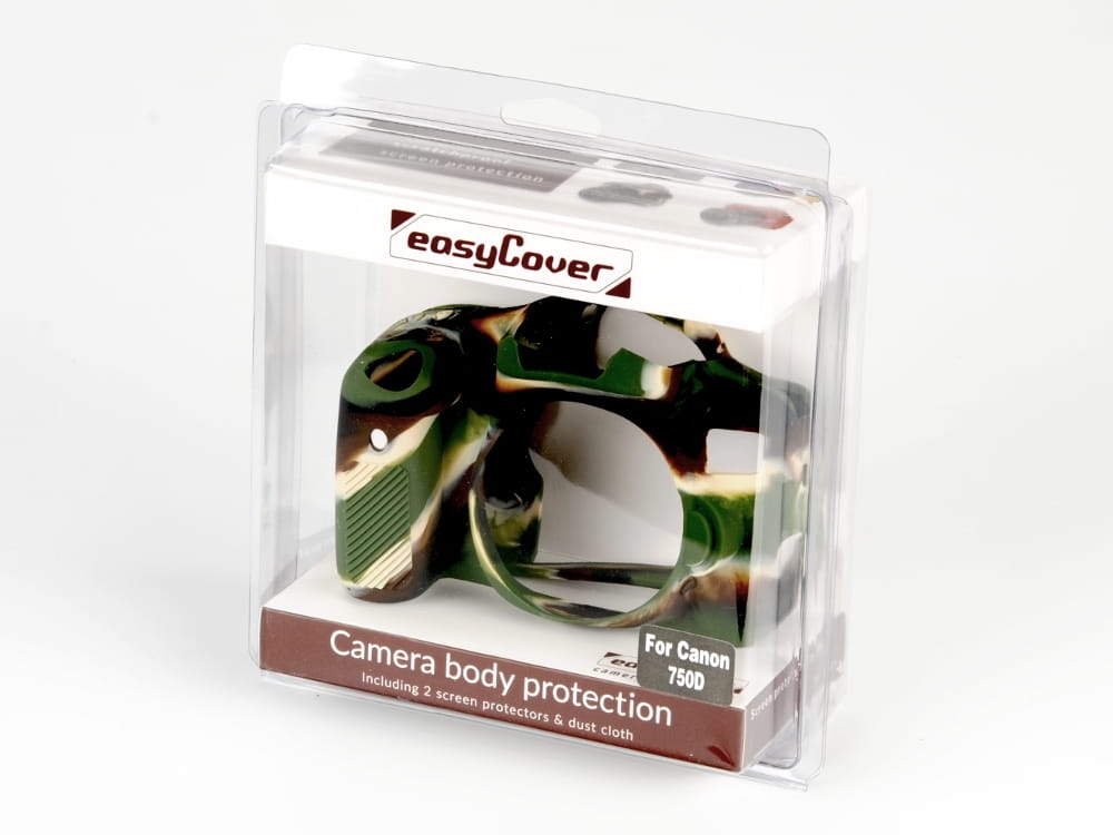 easyCover silikonowa osłona na body Canon EOS 750D / T6i - kamuflaż