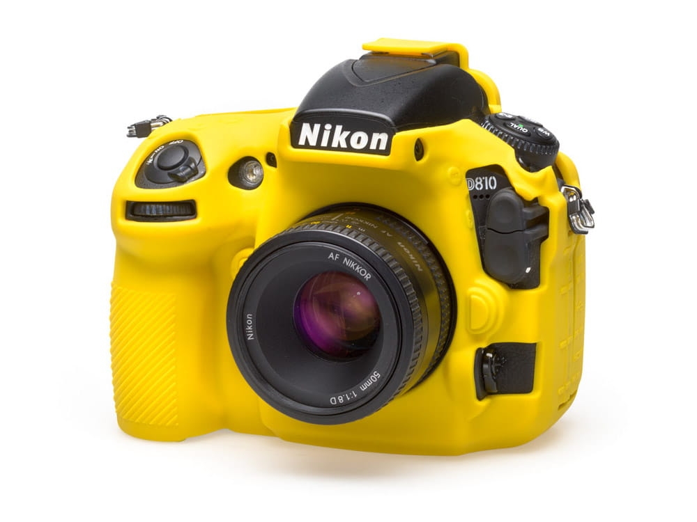 easyCover silikonowa osłona na body Nikon D810 - żółta