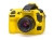 easyCover silikonowa osłona na body Nikon D810 - żółta