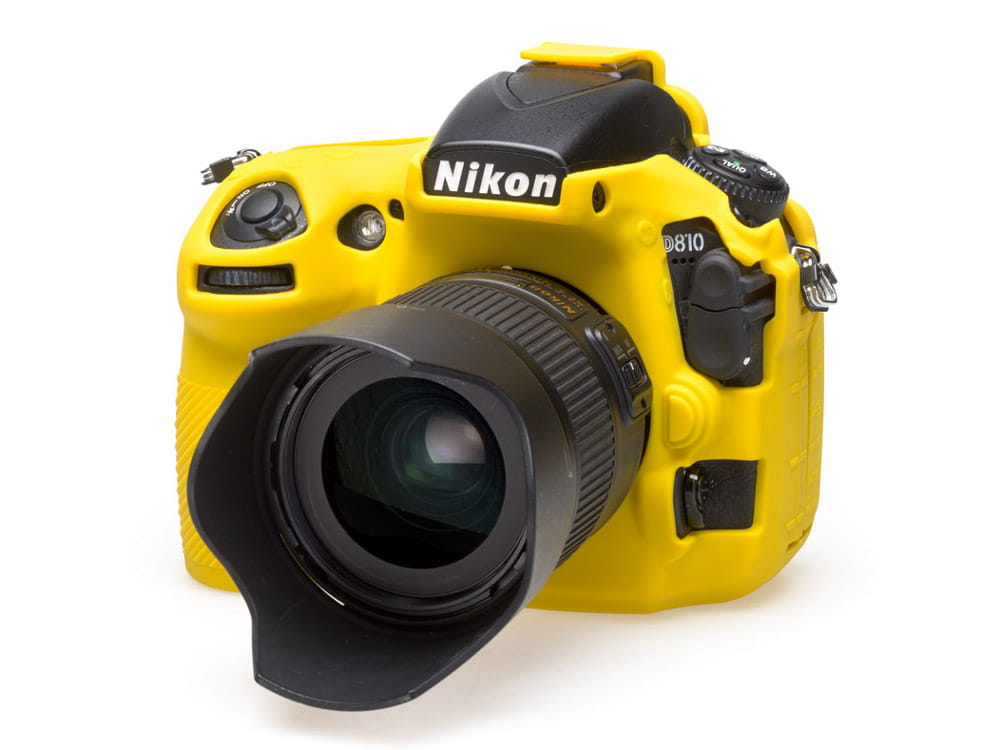 easyCover silikonowa osłona na body Nikon D810 - żółta