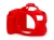 easyCover silikonowa osłona na body aparatu Canon EOS 1300D / 2000D / T6 / T7 - czerwona
