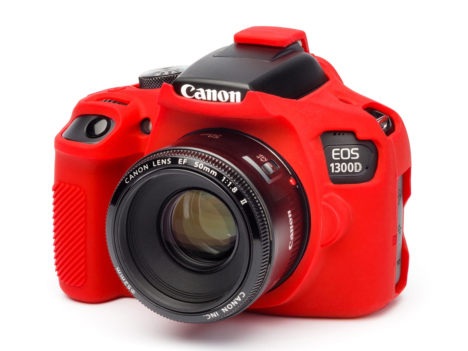 easyCover silikonowa osłona na body aparatu Canon EOS 1300D / 2000D / T6 / T7 - czerwona