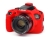 easyCover silikonowa osłona na body aparatu Canon EOS 1300D / 2000D / T6 / T7 - czerwona