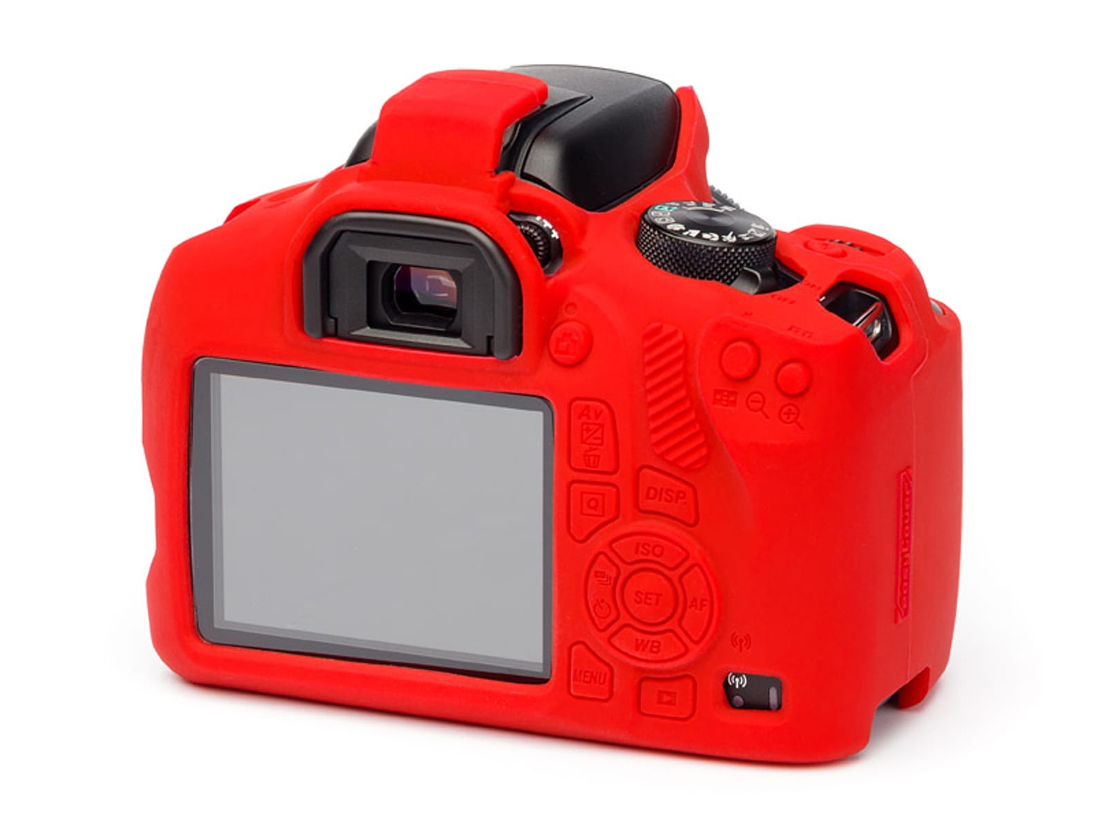 easyCover silikonowa osłona na body aparatu Canon EOS 1300D / 2000D / T6 / T7 - czerwona