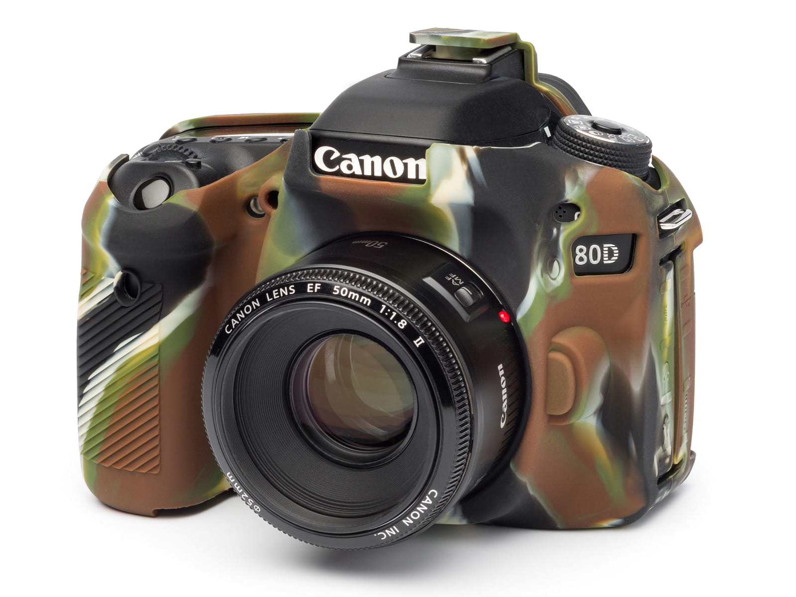 easyCover silikonowa osłona na body Canon EOS 80D - kamuflaż