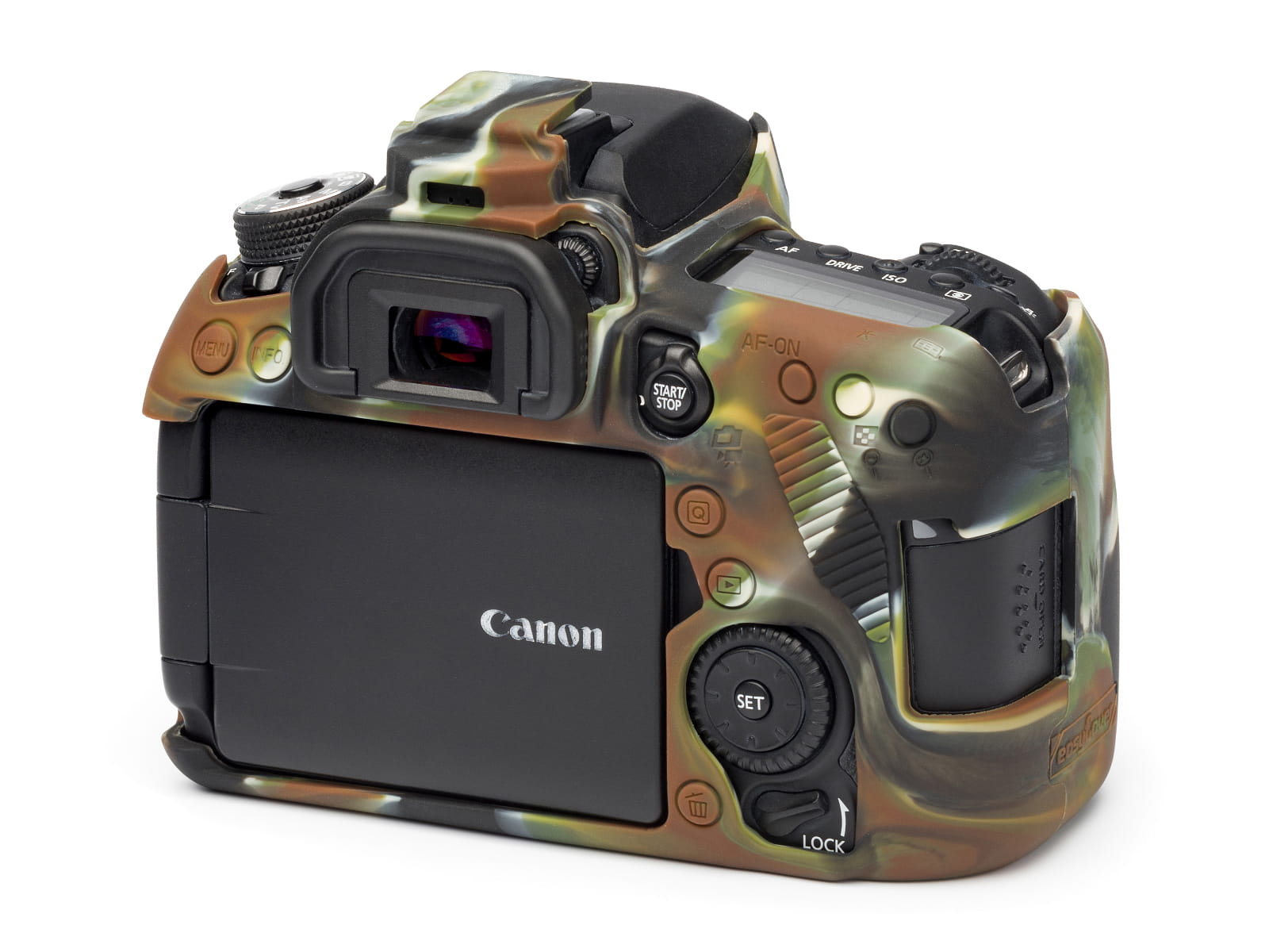 easyCover silikonowa osłona na body Canon EOS 80D - kamuflaż