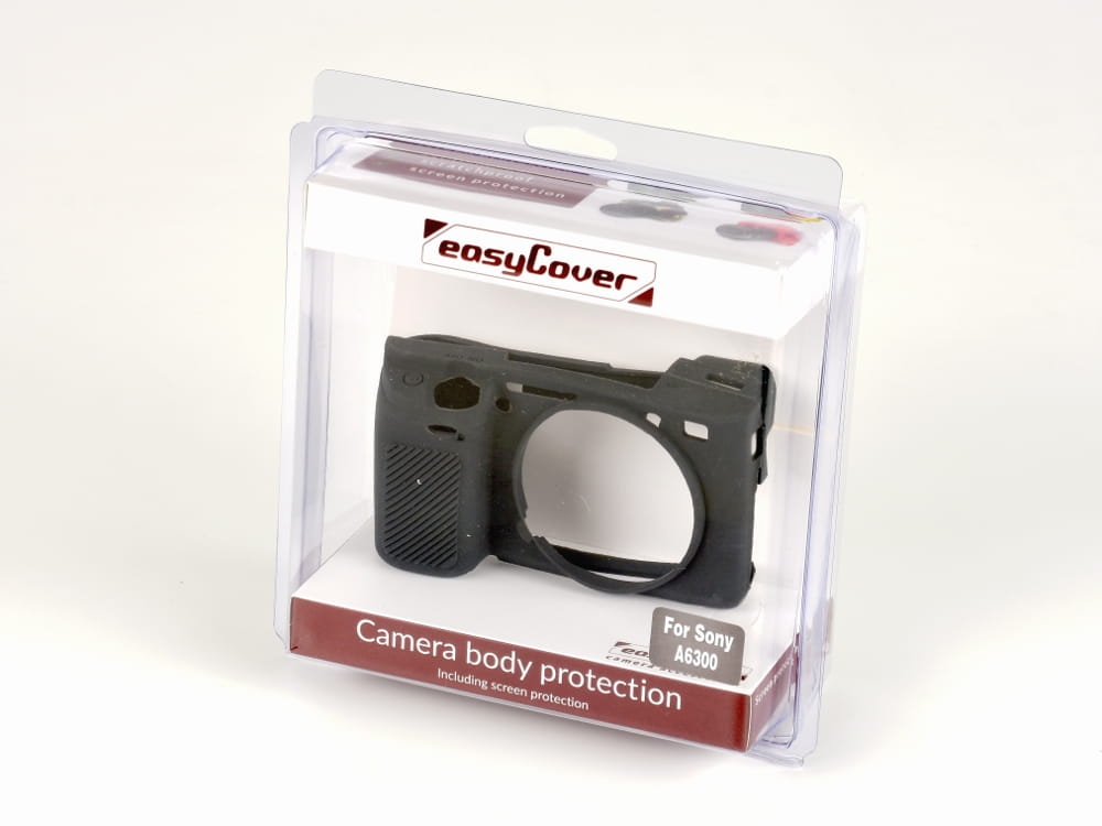 easyCover silikonowa osłona na body Sony A6000 / A6100 / A6300 / A6400 - czarna