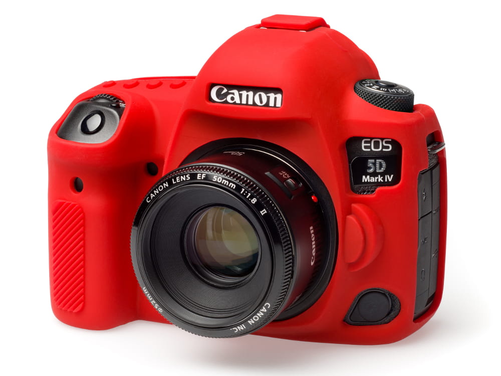 easyCover silikonowa osłona na body aparatu Canon EOS 5D Mark IV - czerwona