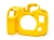easyCover silikonowa osłona na body aparatu Nikon D500 - żółta