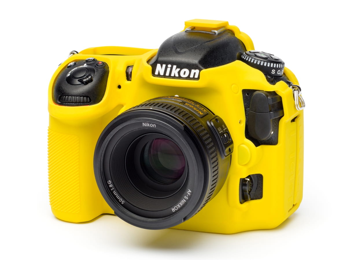 easyCover silikonowa osłona na body aparatu Nikon D500 - żółta