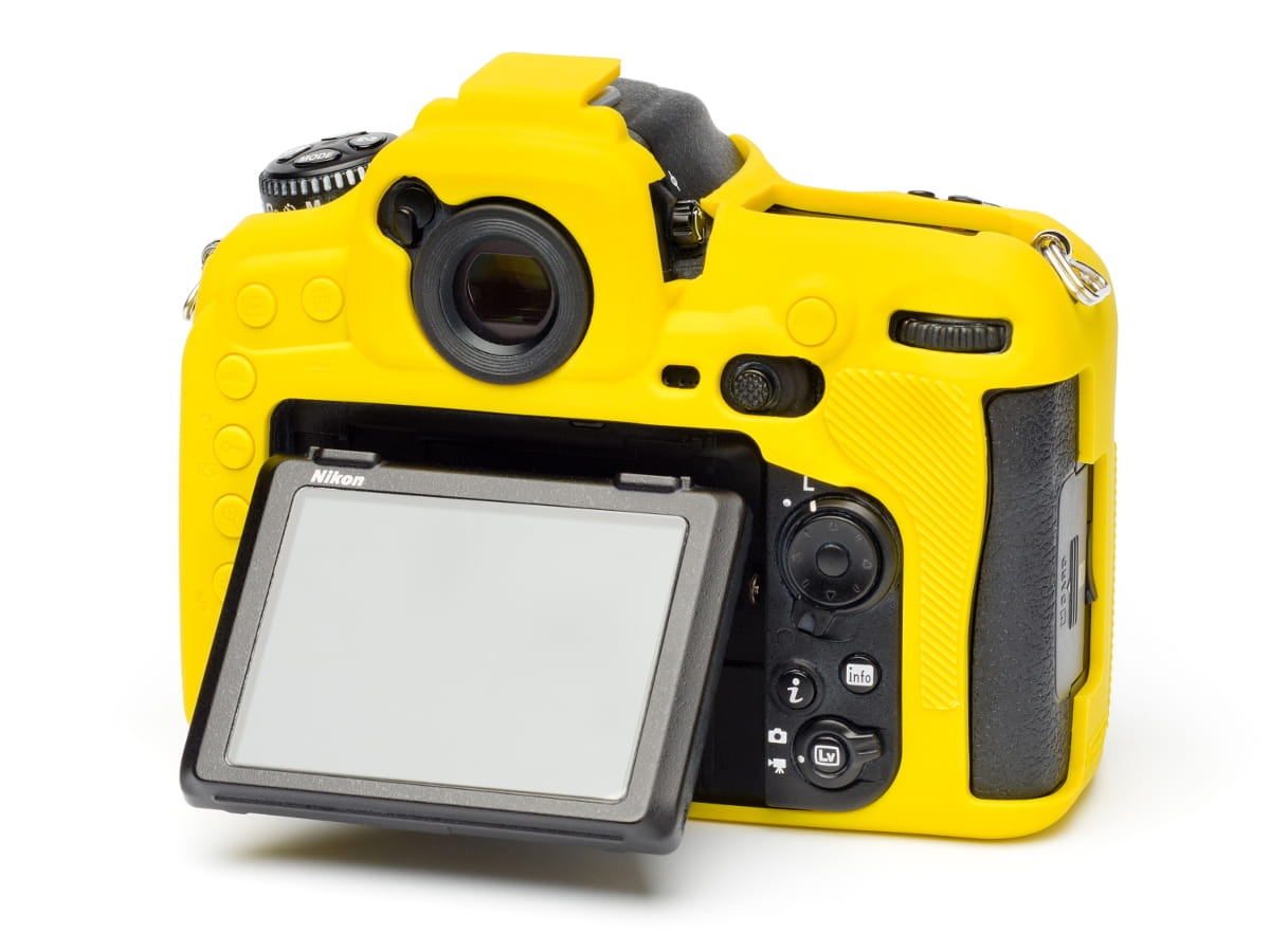 easyCover silikonowa osłona na body aparatu Nikon D500 - żółta