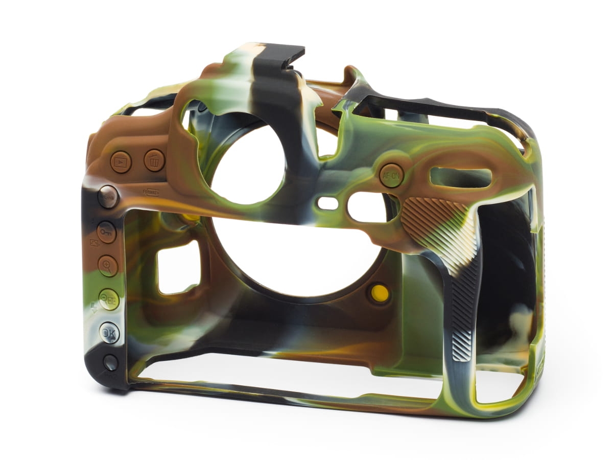 easyCover silikonowa osłona na body aparatu Nikon D500 - kamuflaż