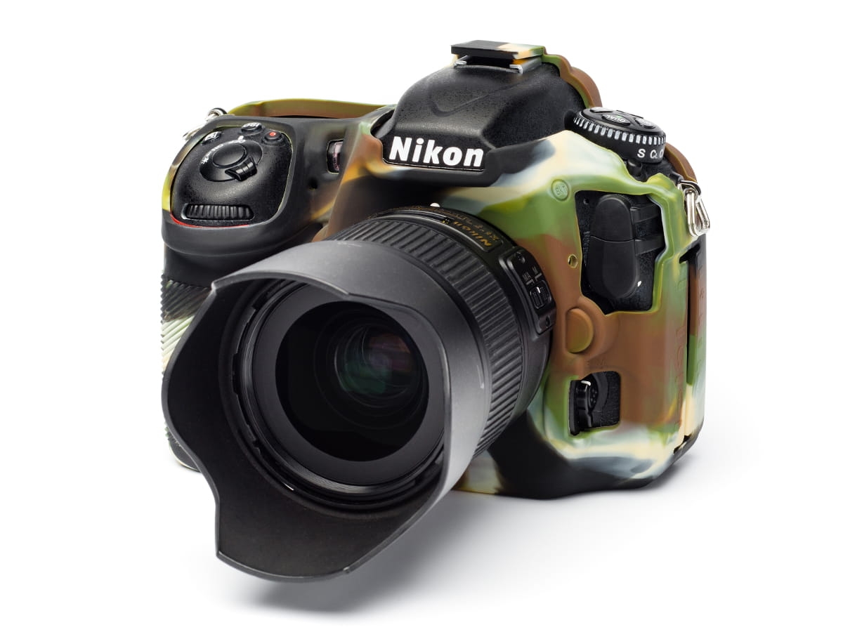 easyCover silikonowa osłona na body aparatu Nikon D500 - kamuflaż