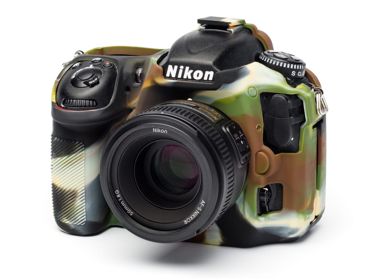 easyCover silikonowa osłona na body aparatu Nikon D500 - kamuflaż