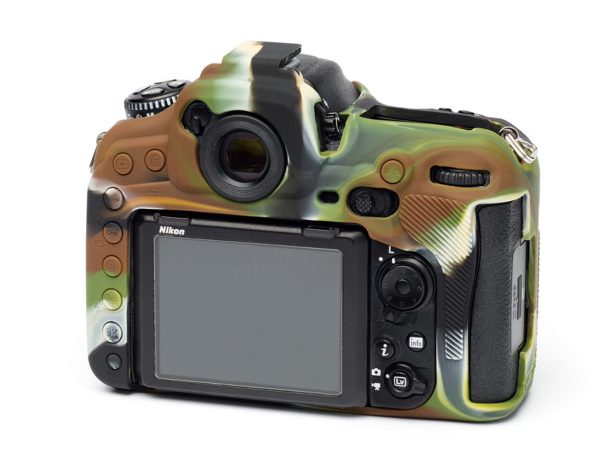 easyCover silikonowa osłona na body aparatu Nikon D500 - kamuflaż