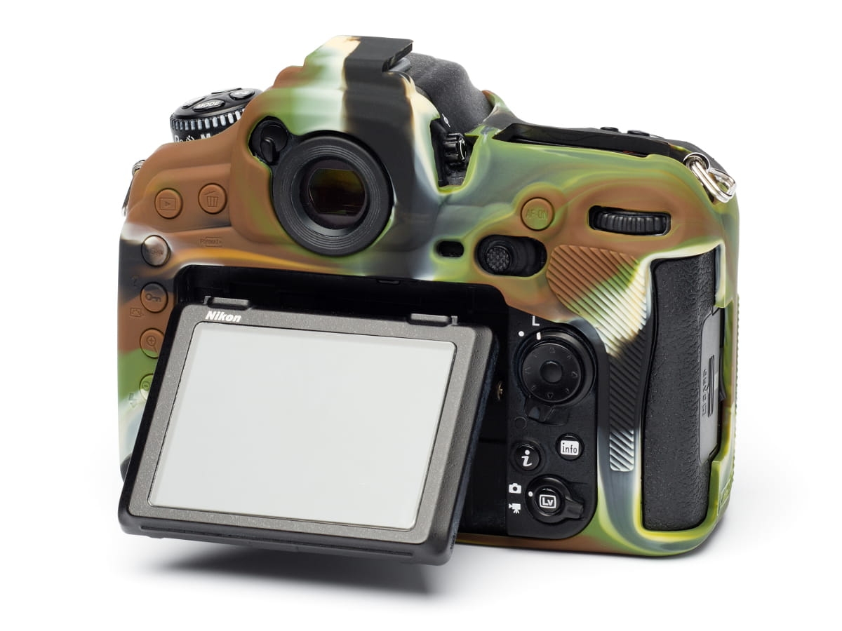 easyCover silikonowa osłona na body aparatu Nikon D500 - kamuflaż