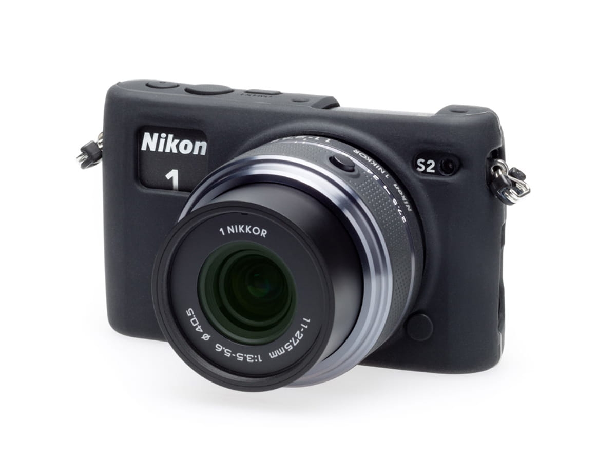 easyCover silikonowa osłona na body aparatu Nikon S2 - czarna