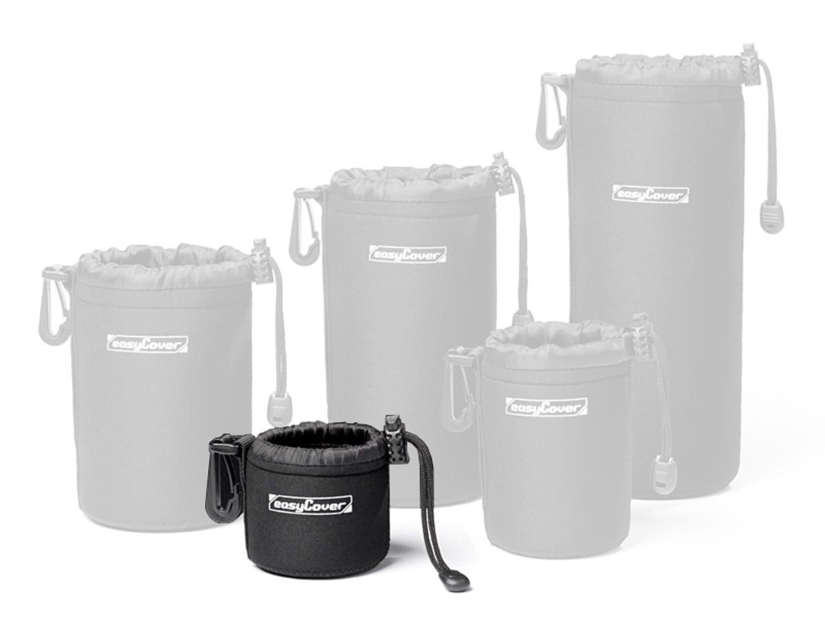 easyCover pokrowiec na obiektyw Lens Case Extra Small czarny