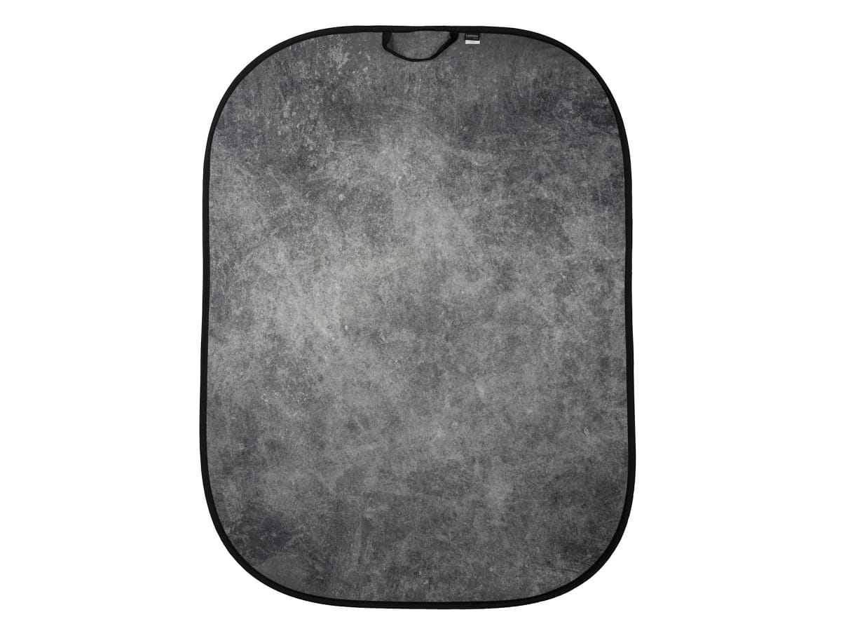 Składane tło dwustronne Urban Collapsible 1.5 x 2.1 m Smoke / Concret