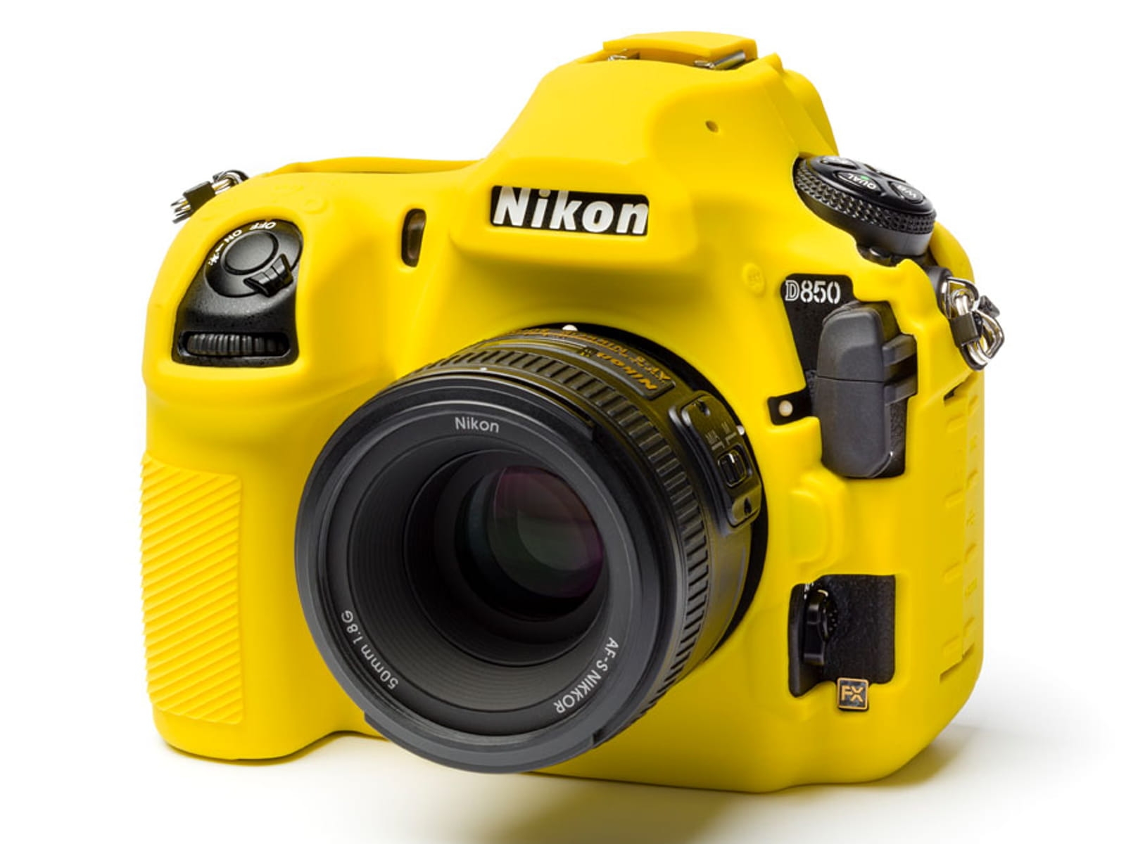 easyCover silikonowa osłona na body aparatu Nikon D850  - żółta
