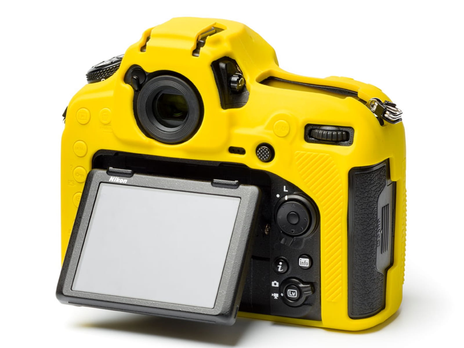 easyCover silikonowa osłona na body aparatu Nikon D850  - żółta