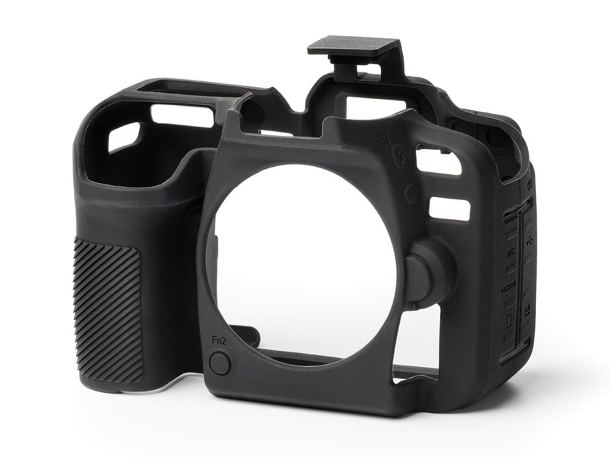 easyCover silikonowa osłona na body aparatu Nikon D7500  - czarna