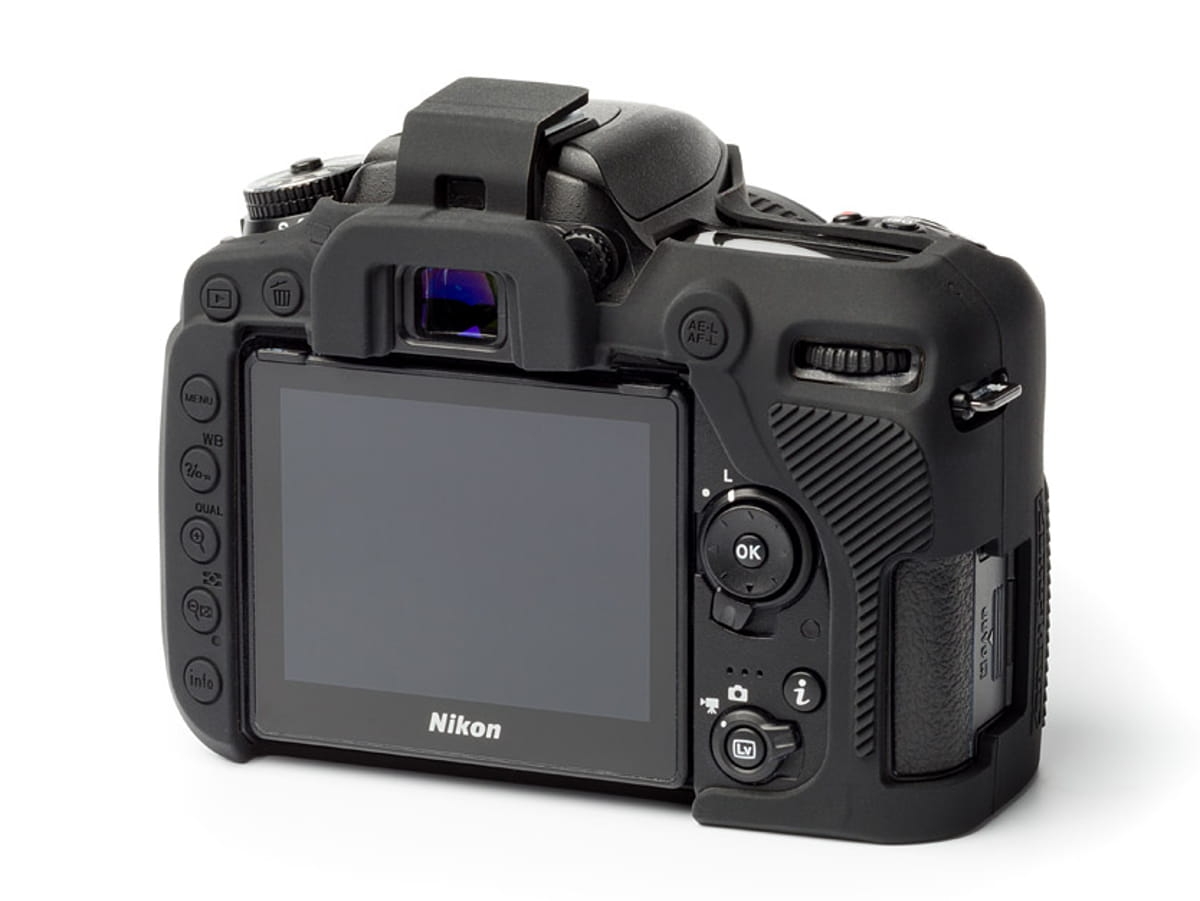 easyCover silikonowa osłona na body aparatu Nikon D7500  - czarna