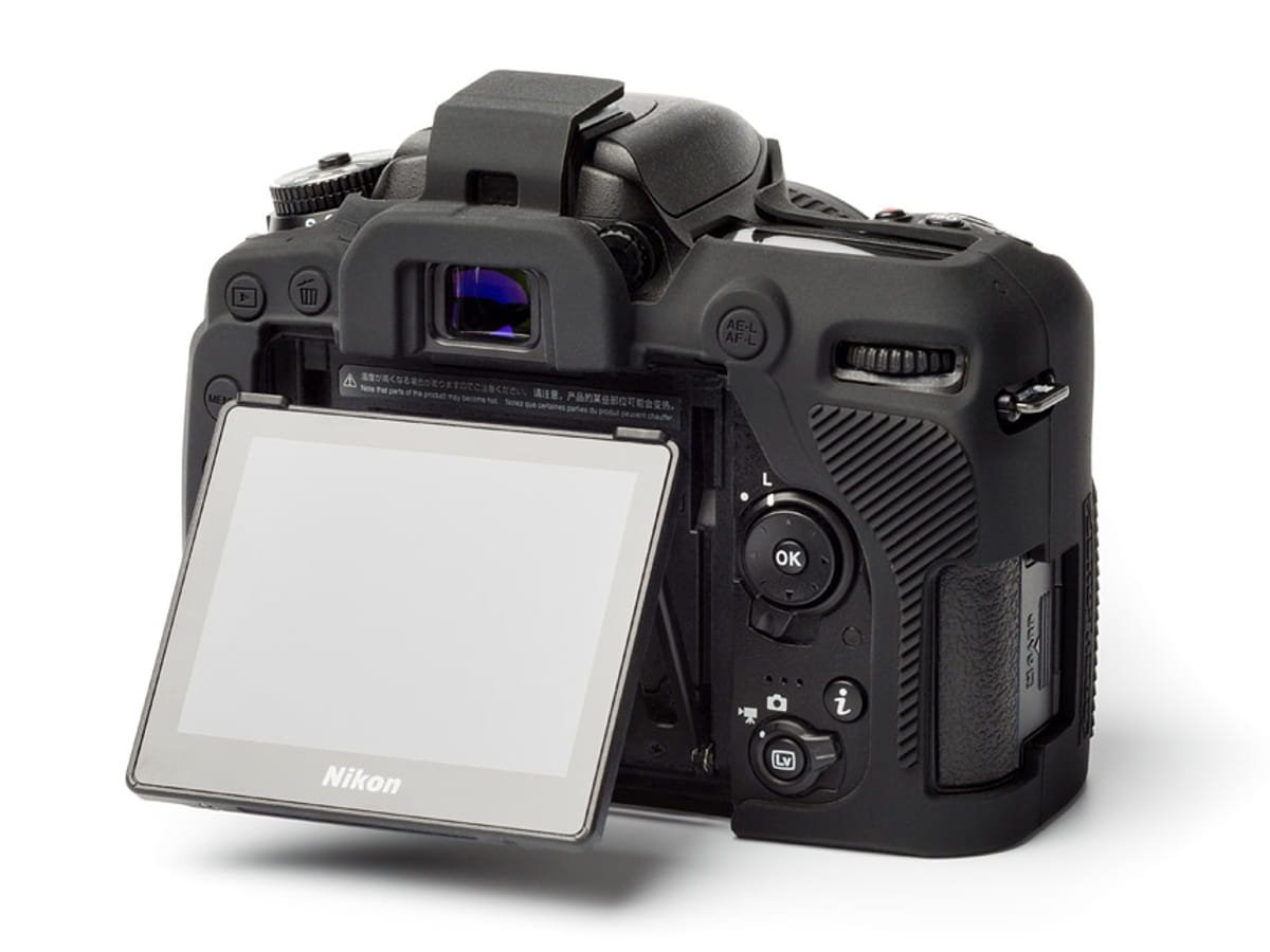 easyCover silikonowa osłona na body aparatu Nikon D7500  - czarna