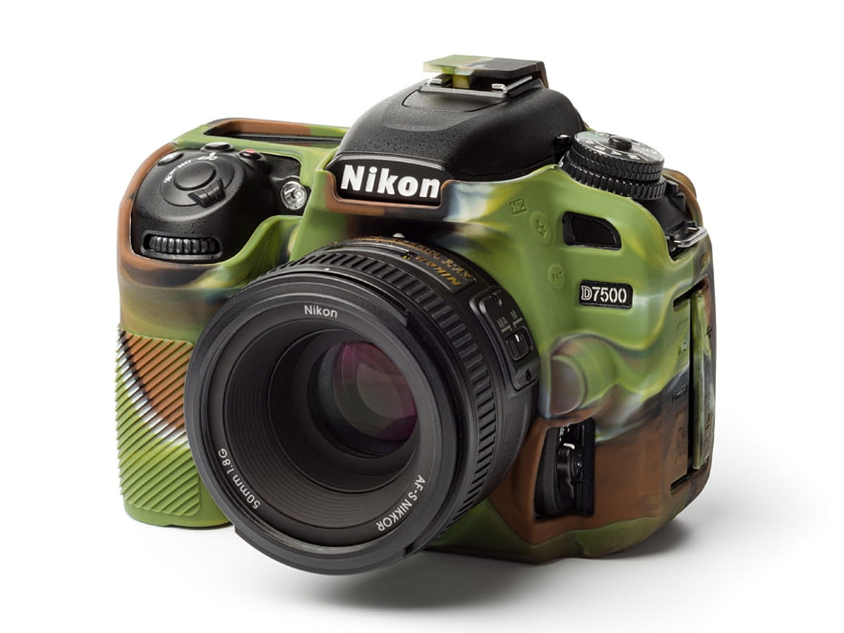 easyCover silikonowa osłona na body aparatu Nikon D7500  - kamuflaż