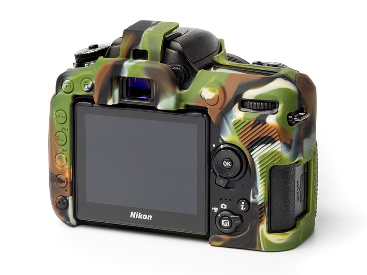 easyCover silikonowa osłona na body aparatu Nikon D7500  - kamuflaż