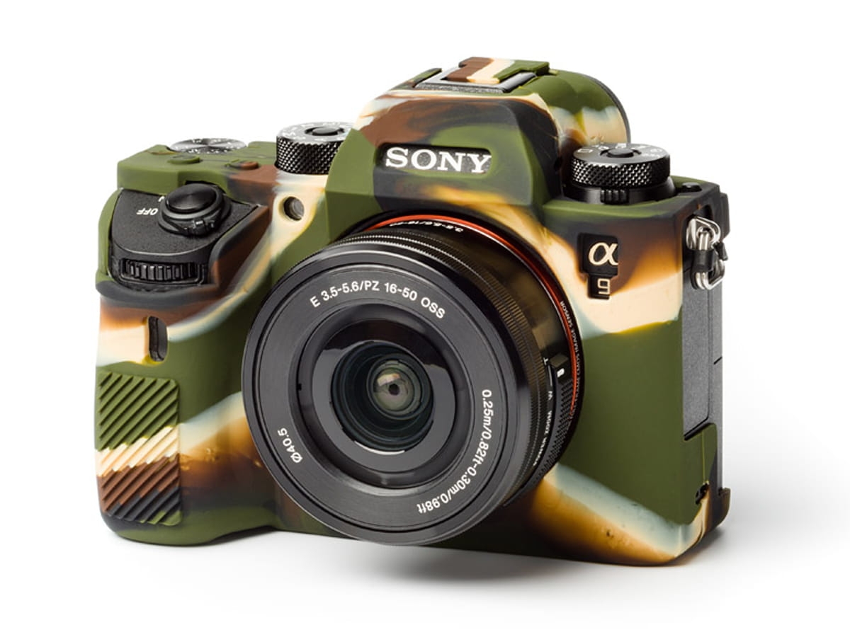 easyCover silikonowa osłona na body aparatu Sony A7 III / A7 RIII / A9 - kamuflaż