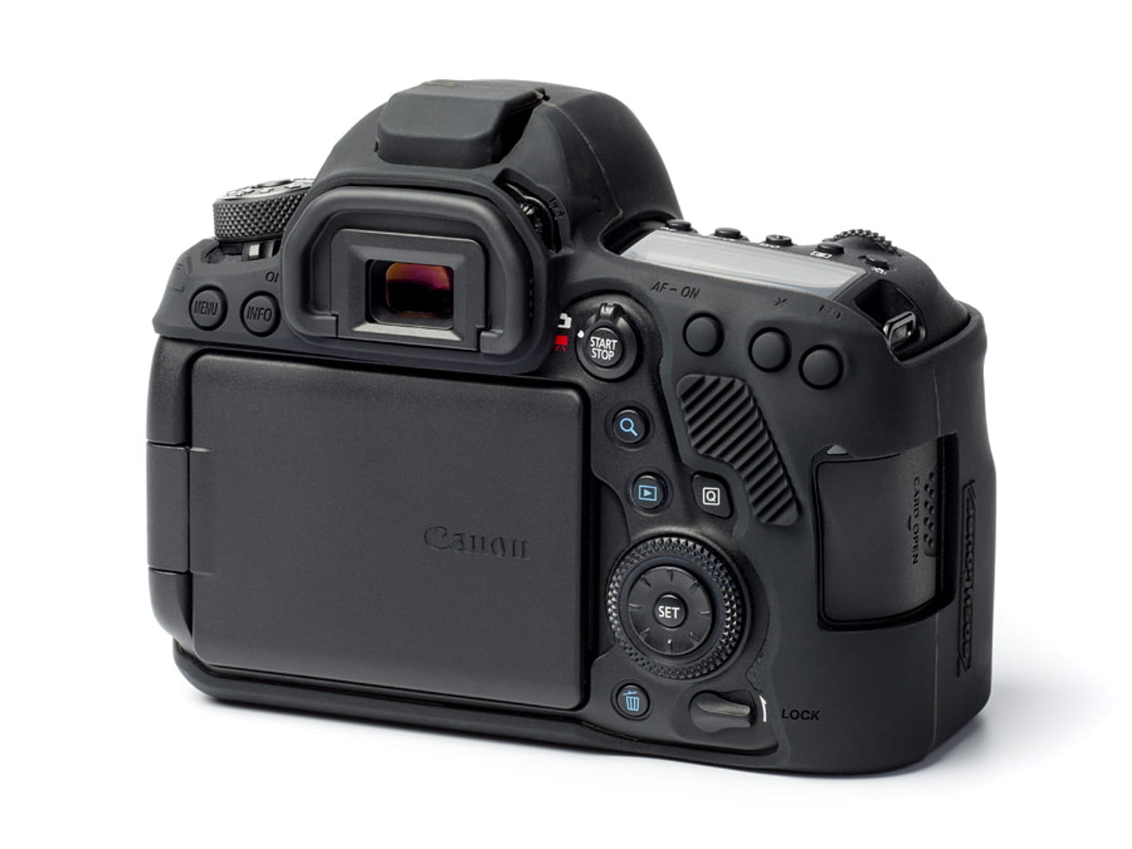 easyCover silikonowa osłona na body Canon 6D Mark II - czarna