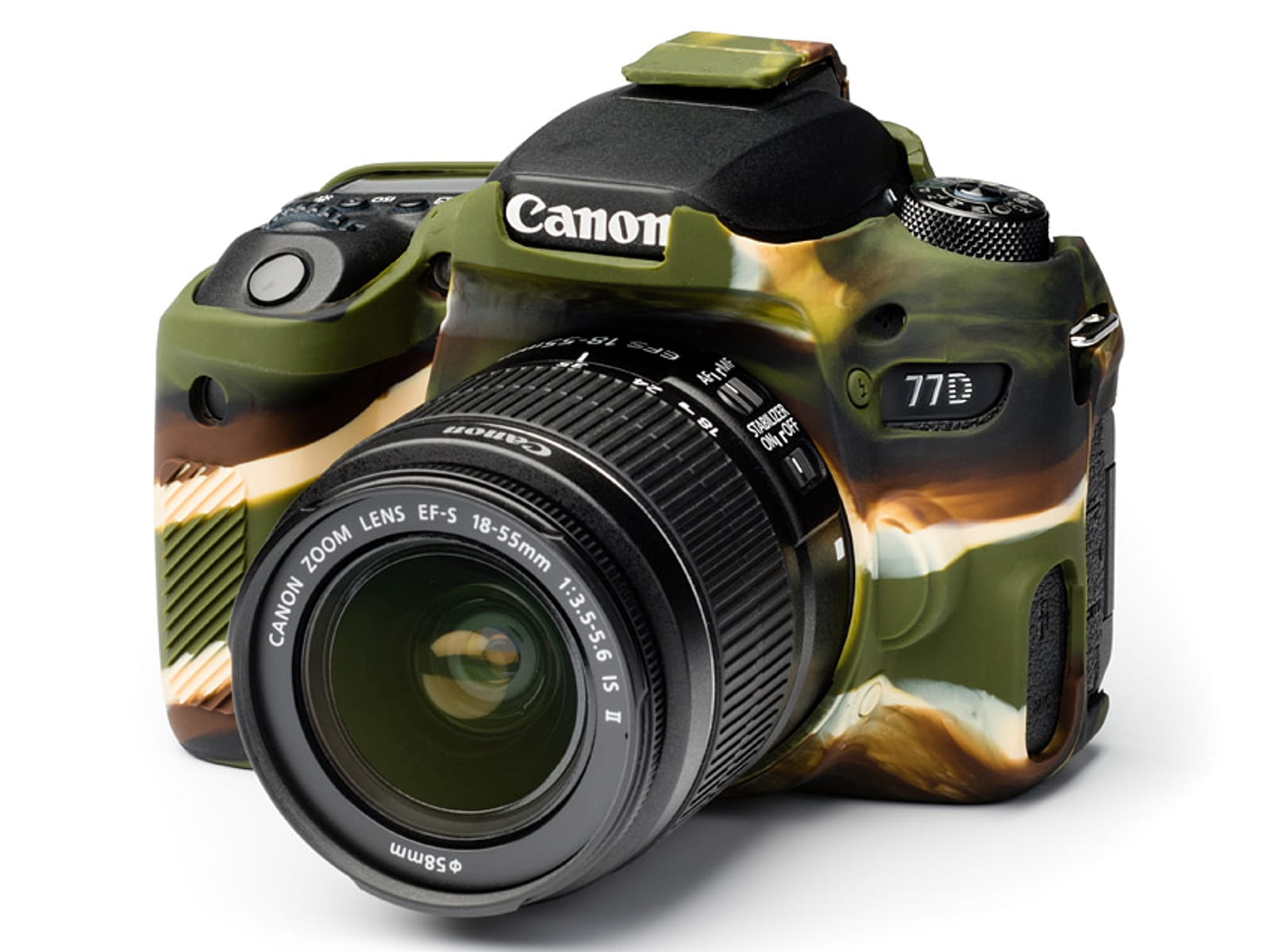 easyCover silikonowa osłona na body aparatu Canon EOS 77D - kamuflaż