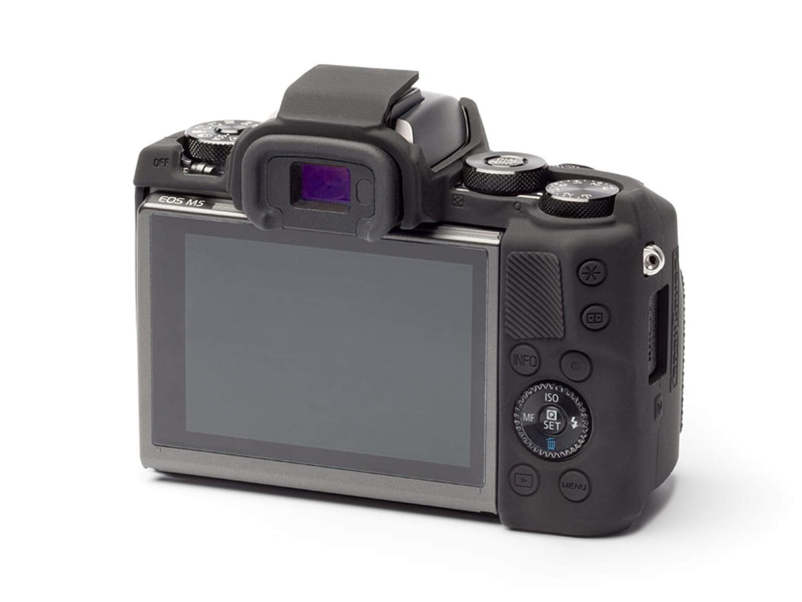 easyCover silikonowa osłona na body aparatu Canon EOS M5 - czarna