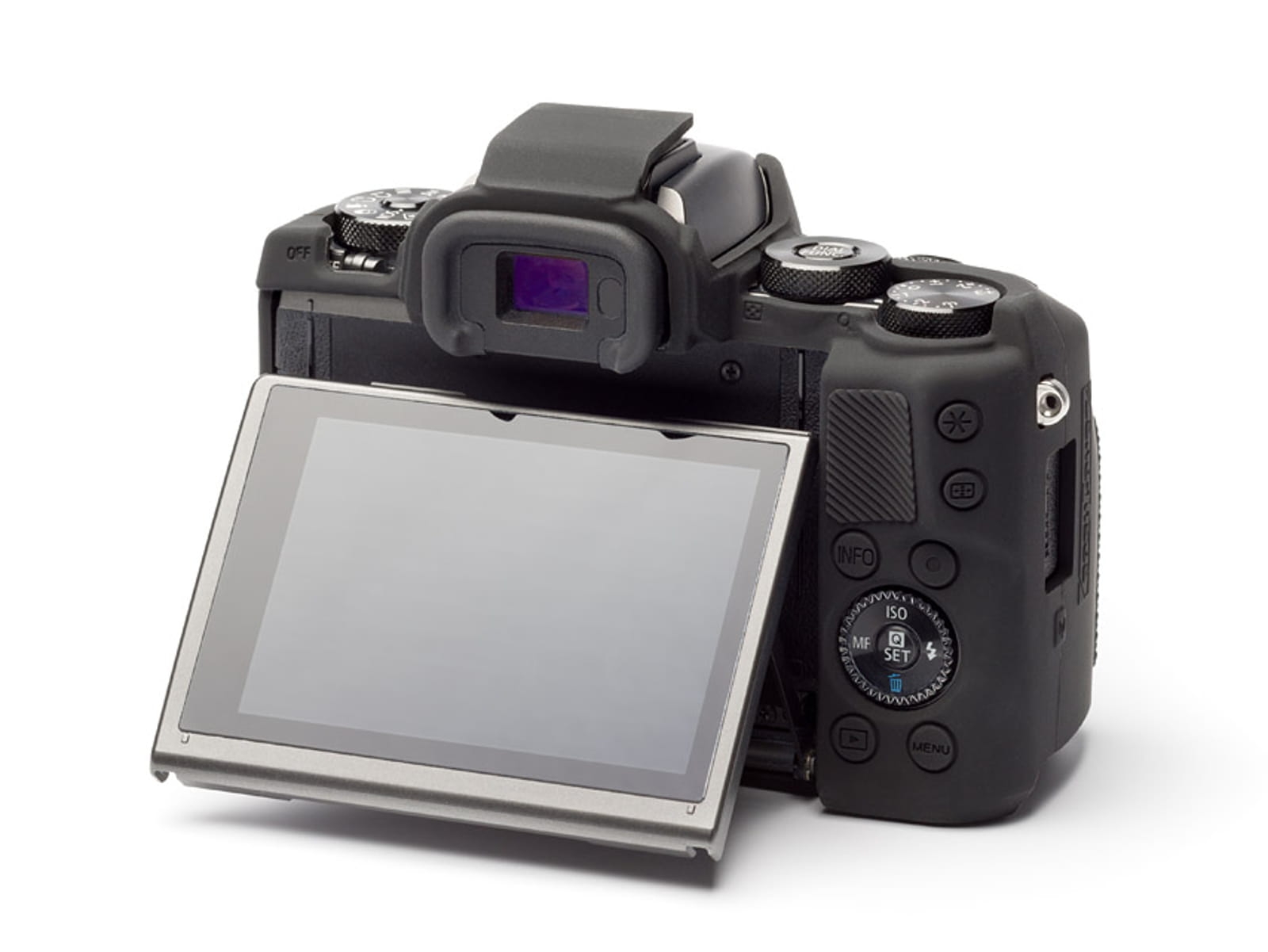 easyCover silikonowa osłona na body aparatu Canon EOS M5 - czarna