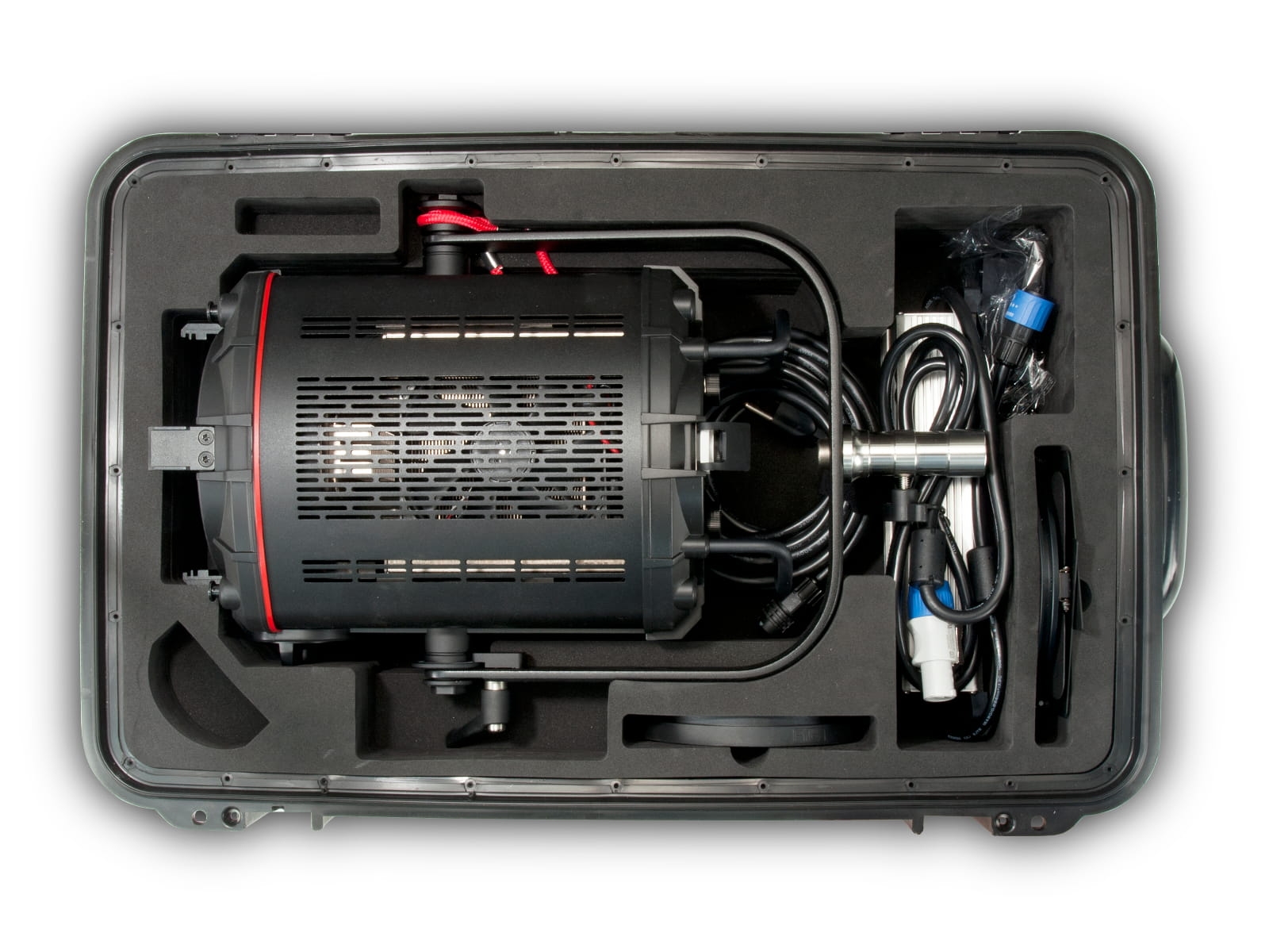 Zestaw z 1 lampą LED z soczewką Fresnela - Fiilex Q1000-DC Light Travel Kit (K154)